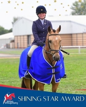 Annabelle Calvert from Northumberland is the latest British Showjumping Shining Star